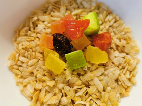 Gaba riceflakes with Mixed Fruits